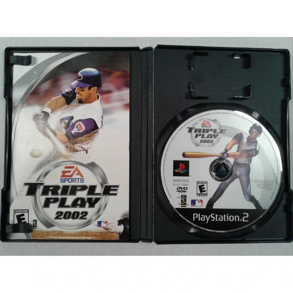 Triple Play 2002 - Sony Playstation 2 (PS2) Video Game